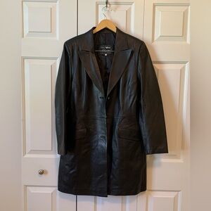 Solsona Genuine Leather Jacket Blazer SzEU50